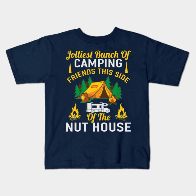 Camping Kids T-Shirt by Tribun Dash